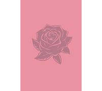 Lined Journal Notebook for Women, Pink floral Hardcover Leather Journals for Writing, 250 Pages Thick Travel Daily Journal, College Ruled Notebook for Work School, Note Taking, Business 6 by 9 inches