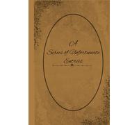 Lined Journal, Notebook-Hardcover for Personal, Work and School Note taking A Series of Unfortunate Entries