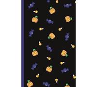 Lined Notebook: 5” x 8” 80-Page Lined Notebook Hand Drawn and Designed Pixel Art Halloween Theme Wide-Lined