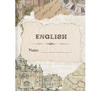 Lined Notebook: A4 Size, 200 Pages, Vintage Style Lined Notebook for Students, Writers, and Daily Practice