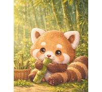 Lined Notebook - Bamboo Forest Panda: A gentle writing space inspired by quiet woods, soft paws, and peaceful moments