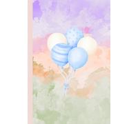 Lined Notebook: Bear Hugs Collection: "Cutie Balloon" (Moments of the day: Sweet Little Bear Hugs Collection)