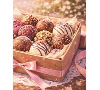Lined Notebook - Chocolate Truffle Gift Box: Cozy dessert café journal for notes, lists, and everyday writing