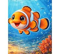 Lined Notebook - Cute Clownfish Ocean Reef: Sea Life Inspired Journal for Writing, Notes and Creative Thoughts