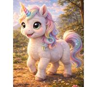 Lined Notebook - Cute Rainbow Unicorn: Magical Fantasy Journal for Writing, Notes and Creative Thoughts