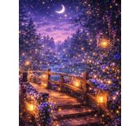 Lined Notebook - Enchanted Crystal Forest: A calm space for writing, notes, and daily reflection