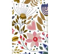 Lined Notebook Journal for Women and Girls, 200 Numbered Pages, College Ruled Notebook with Gift Box, 100gsm Thick Floral Diary, Cute Aesthetic Office School Supplies
