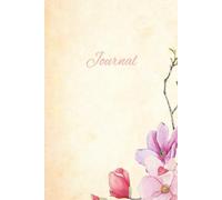 Lined Notebook Journal: Watercolor Flower Design for Women, 6" x 9", 150 Page, College Ruled