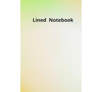 Lined Notebook: Kindergarten Writing Paper With Lines for Kids. 100 Pages