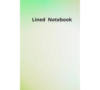 Lined Notebook: Kindergarten Writing Paper With Lines for Kids. 100 Pages.