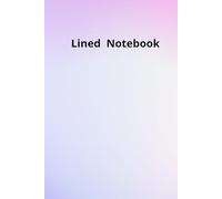 Lined Notebook: Kindergarten Writing Paper With Lines for Kids. 100 Pages.