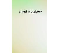 Lined Notebook: Kindergarten Writing Paper With Lines for Kids. 100 Pages.