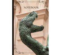 Lined Notebook | Snake Serpent Dark Academia Classic Architecture Aesthetic Journal for School, College, University Office, Work Paperback