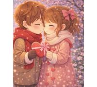 Lined Notebook - Winter Love Moments: Romantic aesthetic journal for notes, lists, and everyday writing