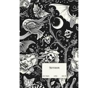 Lined Notebook with vintage Halloween cover: Journal perfect any lover of all things spooky