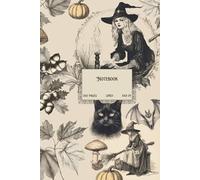 Lined Notebook with Vintage Halloween cover: Journal perfect for lovers of all things spooky