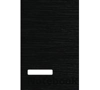 Lined notebook with white sheets (5.5 x 8.5) inches in size: LINED NOTEBOOK with space on cover to write your name or topic