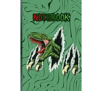 Lined School Notebook: Dinosaur Theme with "The Power of Habit" Tips: Wide Ruled Composition Book with Habit Tracking Guide for Students
