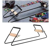 Linel Máquina de Tejer Abalorios - Madera y Acero Inoxidable Juego de Abalorios para Tejer Pulseras Máquina de Tejer Kit de Cuentas para Pulseras de joyería Máquina de Tejer Bricolaje