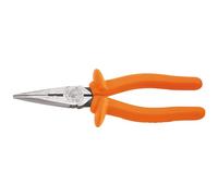 Linemans Pliers, Long Nose Side Cutters, 7-Inch Slim Insulated Klein Tools 203-7-EINS