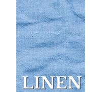 LINEN BLUE: Oversized Decorative Book for Coffee Tables, Bedrooms and Shelf Styling | Light Blue Fabric Texture Cover | Stack Deco Books to Create a ... (Texture & Tone Decorative Book Collection)