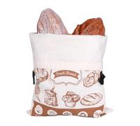 Linen Bread Bags - Reusable Food Bakery Storage Container | Sourdough Loaf Bags | Keeps Bread Fresh Longer For Home Kitchen Daily Cooking Food Preservation Outdoor Shoppings