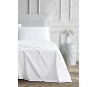 Linen Closet Ultimate - Juego de sábanas de percal Blanco ártico, 3 Piezas
