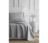 Linen Closet Ultimate Percal - Juego de sábanas de 4 Piezas, Color Gris Oscuro