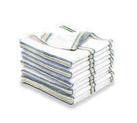 Linen Home Paños de limpieza de platos, paquete de 10 paños de cocina de algodón, totalmente absorbentes, multifuncionales, sin pelusas, reutilizables, para Kithchen, 38 cm x 35 cm.