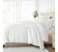 Linen Market ienjoy Home - Juego de Funda de edredón con Estampado de viñedos, Color Azul Claro