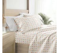 Linen Market Juego de sábanas Queen de 4 Piezas (Coral Azteca), Duerme Mejor Que Nunca con Estas sábanas ultrasuaves y refrescantes para tu Cama de tamaño Queen, Duerme Profundo para colchones de 16