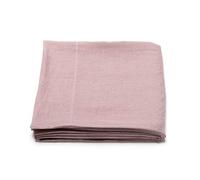 LinenMe Dusty Rose Sábana Encimera de Lino Crushed, Single (180 x 275 cm)