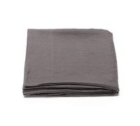 LinenMe Graphite Sábana Encimera de Lino Crushed, Double (230 x 275 cm)