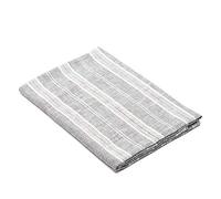 LinenMe Toalla de ba?o de Lino a Grafito Multistripe, 100 x 135 cm, Hecho en Europa, Ropa de baño, Ropa de Cama Europea, Lavado a máquina, Super Absorbente