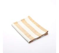 LinenMe Toalla de ba?o de Lino en Color Oro Modelo Philippe, 100 x 135 cm, Hecho en Europa, Ropa de baño, Ropa de Cama Europea, Lavado a máquina, Super Absorbente