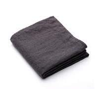 LinenMe Toalla de baño de 100 x 160 cm, Fabricada en Europa, Lino Europeo, Lavable a máquina, Muy Absorbente, 100% Gris