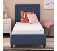 Linenspa Colchón de Espuma viscoelástica con infusión de Gel de 5 Pulgadas, tamaño Individual XL, Firme, Cama de Perfil bajo, colchón en una Caja, Cama para jóvenes o niños, Dormitorio de Invitados