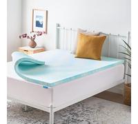 LINENSPA Colchoncillo de Espuma viscoelástica con Gel en Forma de Remolino, 5 cm, infusión de Gel refrescante, Alivio de presión, Certificado por CertiPUR, matrimonial