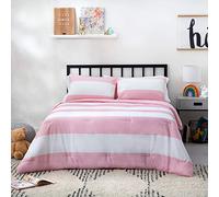 Linenspa Edredón Reversible para Todas Las Estaciones, hipoalergénico, Relleno de Microfibra, Lavable a máquina