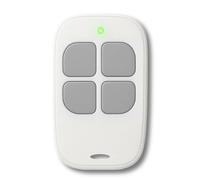 LINEOPS - Mando a distancia para puerta de pitido compatible con SCS Sentinel AAM0085, AAM0084, AAM0094 ControlGate 433 MHz, pilas incluidas, 3 años, color gris x1