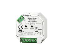 LINEOPS - Variateur Zigbee 3.0 encastrable 2 fils, sans neutre ou avec neutre, 100-240V AC, 400W