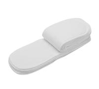 Liner de pañal de pañales de tela Inserto de algodón orgánico suave y transpirable bebé moderno pañal de tela para bebés niños 10pcs 32x12cm (Sexto piso (32 * 12 cm))