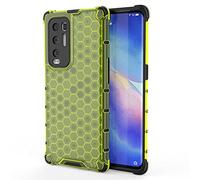 Liner Funda para OPPO Find X3 Neo Estuche, Suave TPU Silicona Bumper Gel Carcasa Anti-Choques Anti-Arañazos Protección a Bordes, Cámara Premiun Carcasa para OPPO Find X3 Neo - Verde
