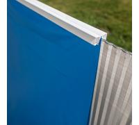 Liner redondo overlap de pvc de ø 460cm azul de 30/100 mm gre
