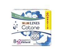Lines Algodón Ultra Noche X 10uds