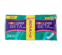 Lines Compresas de seda ultra anatómicas, 24 unidades, 24 unidades