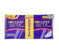 Lines Compresas de seda Ultra Vpdown con alas (20 unidades)