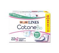 Lines Cotone Bio Salvaslip Pliego 24uds