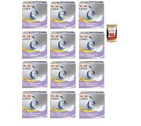 Lines è con Ali - 12 x 8 unidades absorbentes en lactifless con alas + polpa italiana gourmet 400 g