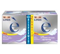 Lines Es ist Tag con alas absorbentes de Lactiflex, 20 unidades + 2 libres